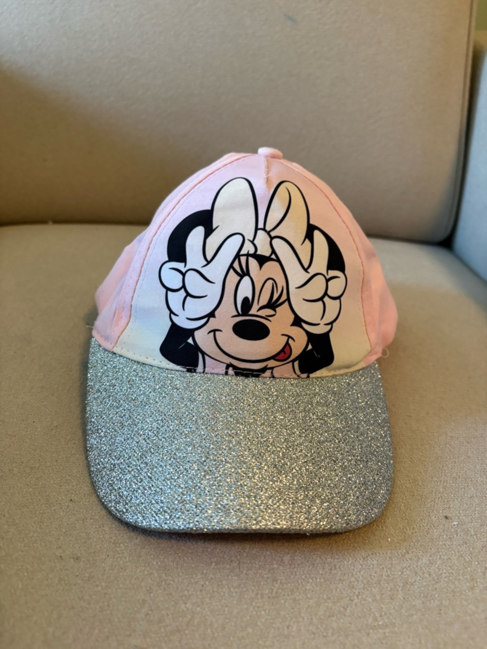 Disney Pink Minnie Mouse Cap